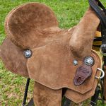 Sela Tambor Oficial Protec Horse Neoprene Virado Cappuccino Recortada #4380