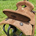 Sela Tambor Oficial Protec Horse Neoprene Virado Cappuccino Recortada #4380