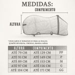 Capa de Frio Boots Horse Forrada Simples - Verde Militar
