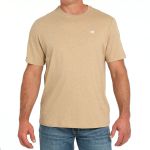 Camiseta Masculina Men's Logo Tee Caqui #MTK1650005 - Cinch