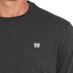 Camiseta Masculina Men's Logo Tee Preta #MTK1650001 - Cinch