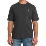 Camiseta Masculina Men's Logo Tee Preta #MTK1650001 - Cinch