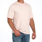 Camiseta Masculina Men's Logo Tee Rosa #MTK1650003 - Cinch