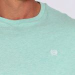 Camiseta Masculina Men's Logo Tee Turquesa #MTK1650004 - Cinch