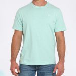 Camiseta Masculina Men's Logo Tee Turquesa #MTK1650004 - Cinch