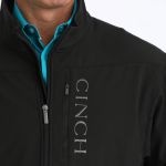 Jaqueta Masculina Concealed Carry Bonded Preta #MWJ1043014 - Cinch