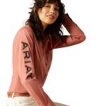 Camisa Ariat Feminina Team Kirby L. mahogany - 10053950