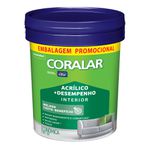 Acrílico Fosco Coralar Branco - 20L
