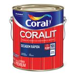 Esmalte Coralit Secagem Rápida Brilhante Cores - 3L