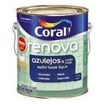 Tinta Epoxi Base Água Renova Azulejo Branco Brilhante - 3,6L