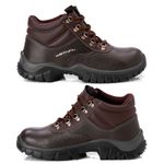 Bota de Segurança em Couro - Café - Estival - WO10033S1 - Bico Composite - CA 42553
