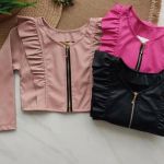 Jaqueta Babado Pink