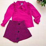 Blusa Pink Babado