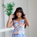 Blusa Alça Floral
