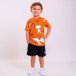 Conjunto Snoopy Preto