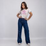 Calça Jeans Wide Leg