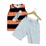 Conjunto Regata+Bermuda Moletinho