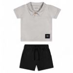 Conjunto Polo Bebê Malha Tricô Colorittá