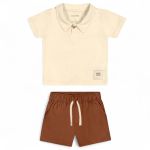 Conjunto Polo Bebê Malha Tricô Colorittá