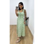 Vestido Rosana Verde Erva Doce