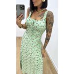Vestido Rosana Verde Erva Doce