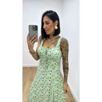 Vestido Rosana Verde Erva Doce