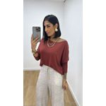Blusa Bela Terracota