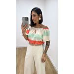 Blusa Ciganinha Laranja