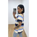 Blusa Ciganinha Azul Claro