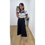 Blusa Ciganinha Azul Claro