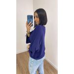 Blusa Geisa Azul Marinho