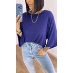 Blusa Geisa Azul Marinho