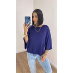 Blusa Geisa Azul Marinho