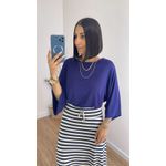 Blusa Geisa Azul Marinho