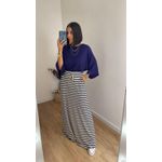 Blusa Geisa Azul Marinho