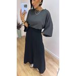 Blusa Geisa Grafite