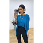 Blusa Mullet Petróleo