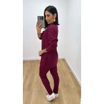 Conjunto Isis Vinho