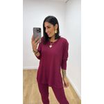 Conjunto Isis Vinho