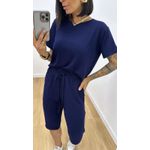 Conjunto Lurdes Azul Marinho