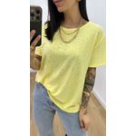Tshirt Cláudia Amarela