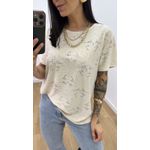 Tshirt Cláudia Areia