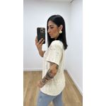 Tshirt Cláudia Areia