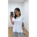 Tshirt Cláudia Branca