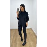 Blusa Teddy Preta
