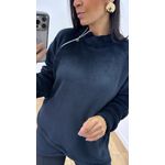 Blusa Teddy Preta