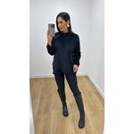 Blusa Teddy Preta