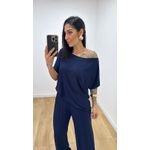 Conjunto Jaque Azul Marinho