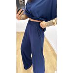 Conjunto Jaque Azul Marinho