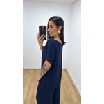 Conjunto Jaque Azul Marinho